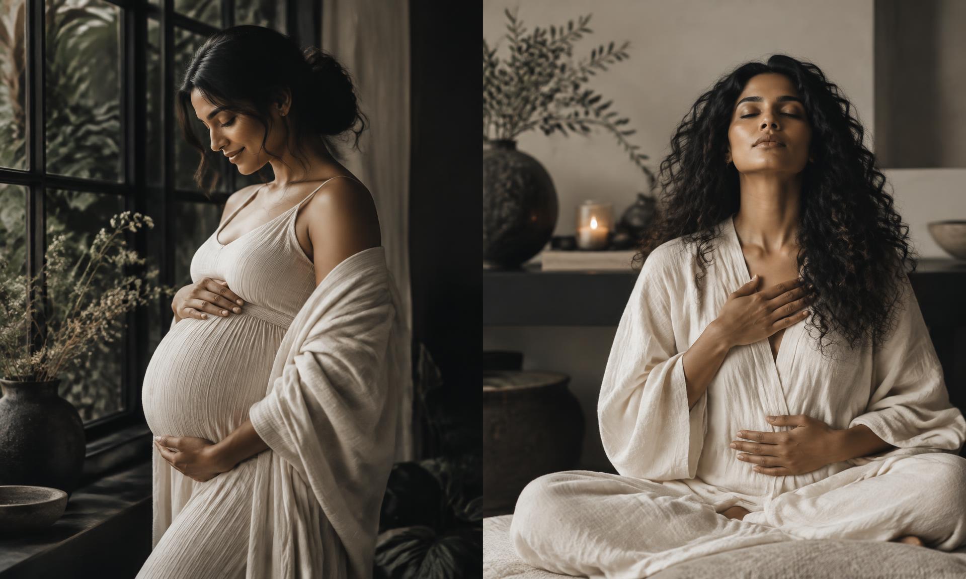 Gentle pre-conception yoga practice